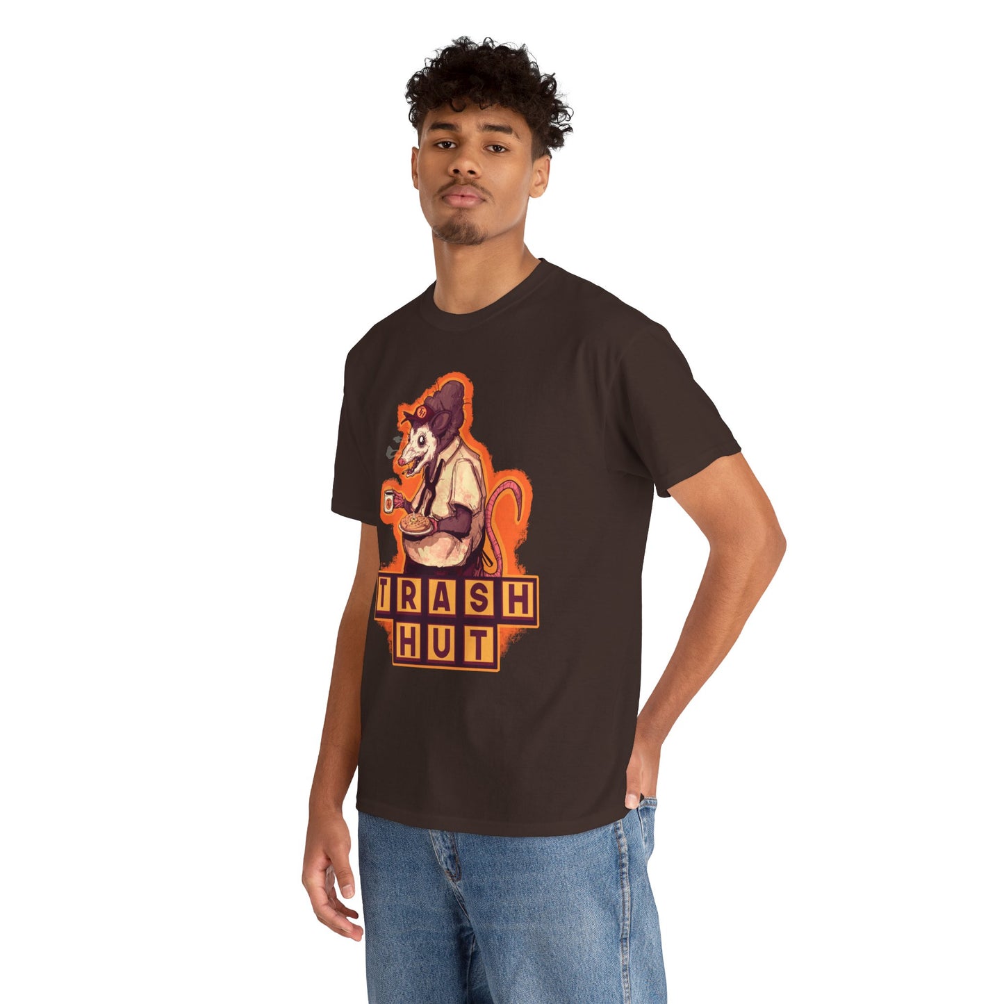 Trash Hut Unisex Heavy Cotton Tee