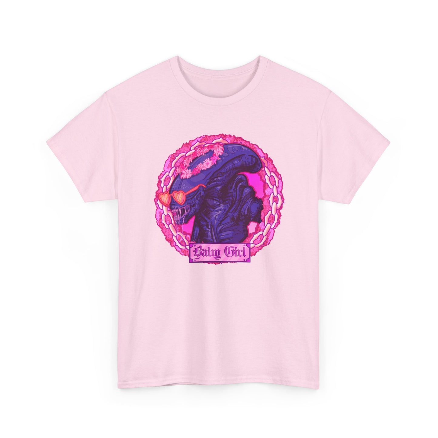 Space Girl Unisex Heavy Cotton Tee