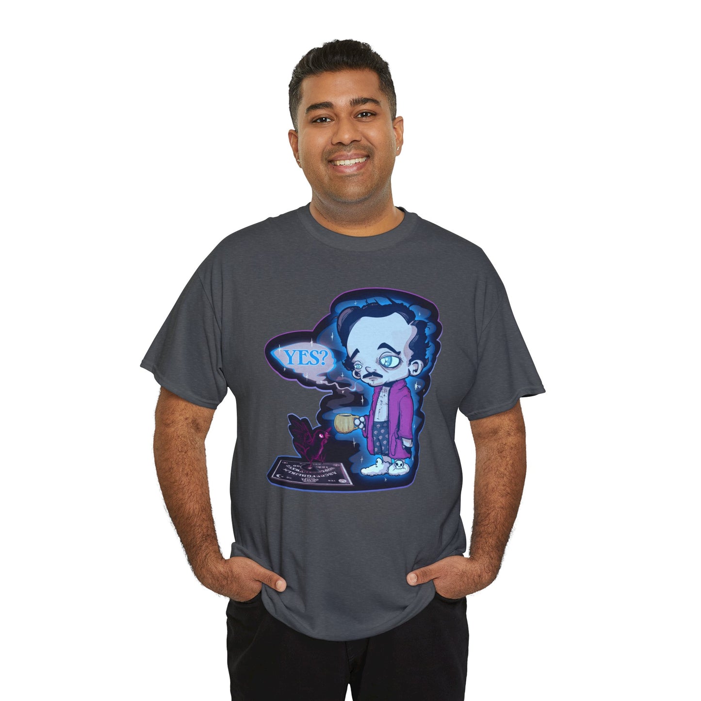 Edgar Allan Ghost Unisex Heavy Cotton Tee