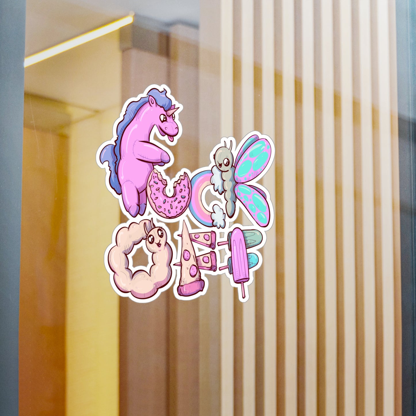 Majestic AF II Kiss-Cut Vinyl Decal
