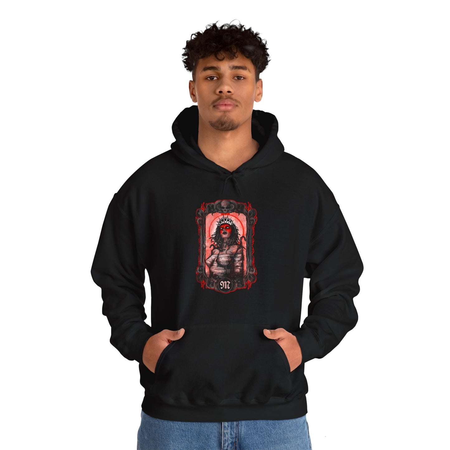 Queen Medusa Unisex Heavy Blend Hooded Sweatshirt