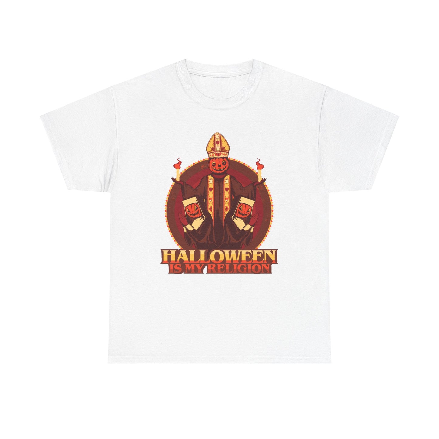 Halloween Is My Religion Unisex Heavy Cotton Tee