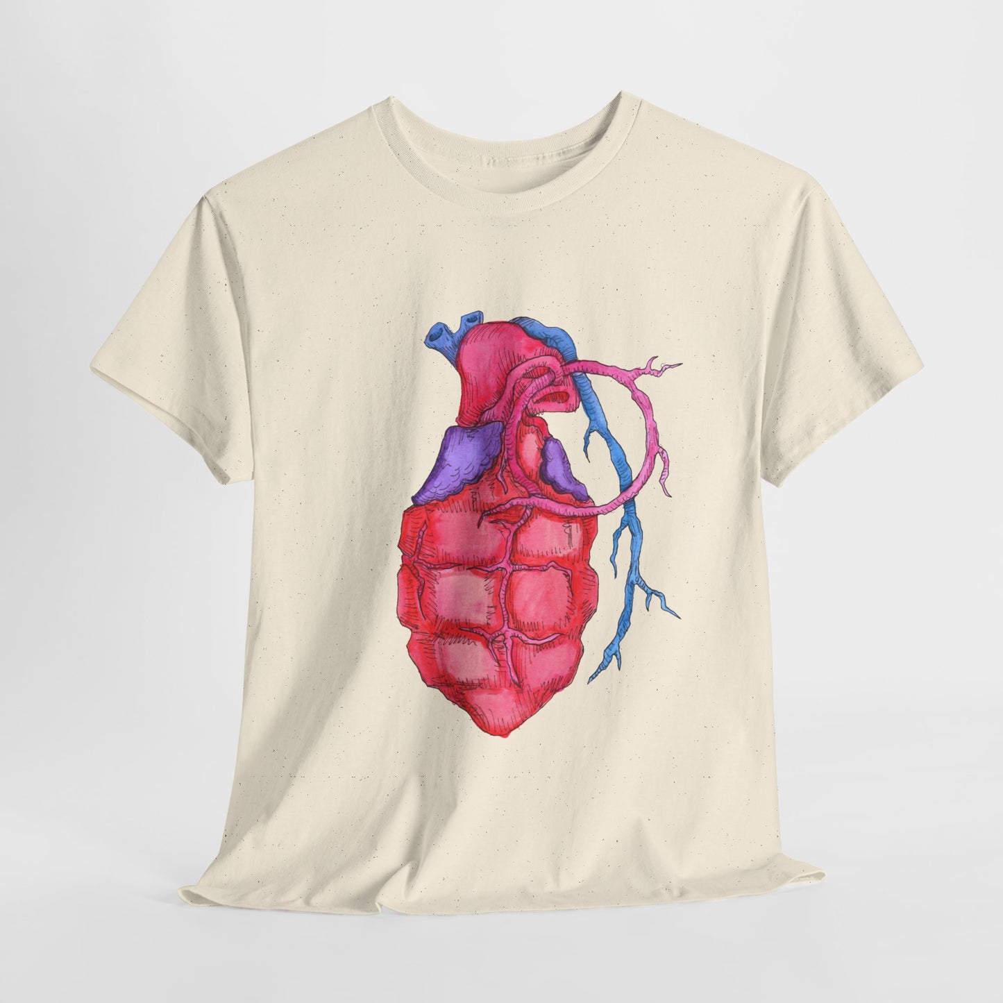Heart Grenade Unisex Heavy Cotton Tee