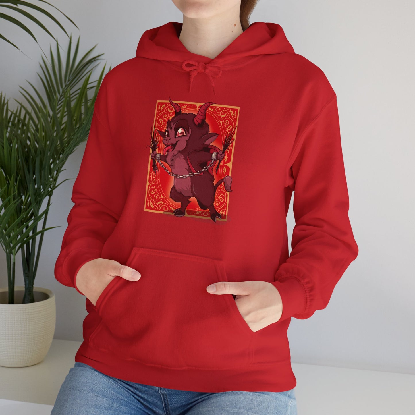 Lil Krampus Unisex Heavy Blend Hooded Sweatshirt