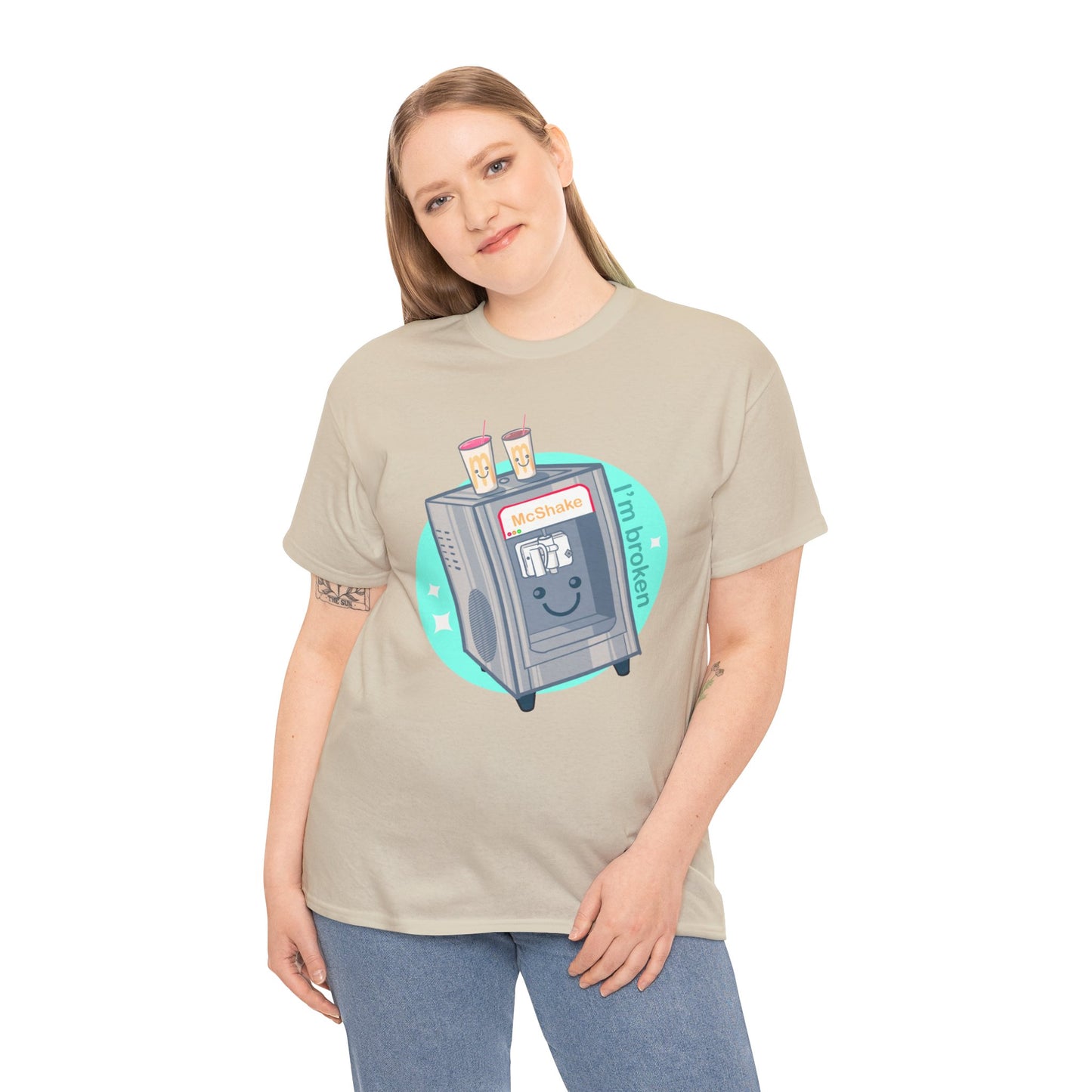 Shake Machine Unisex Heavy Cotton Tee