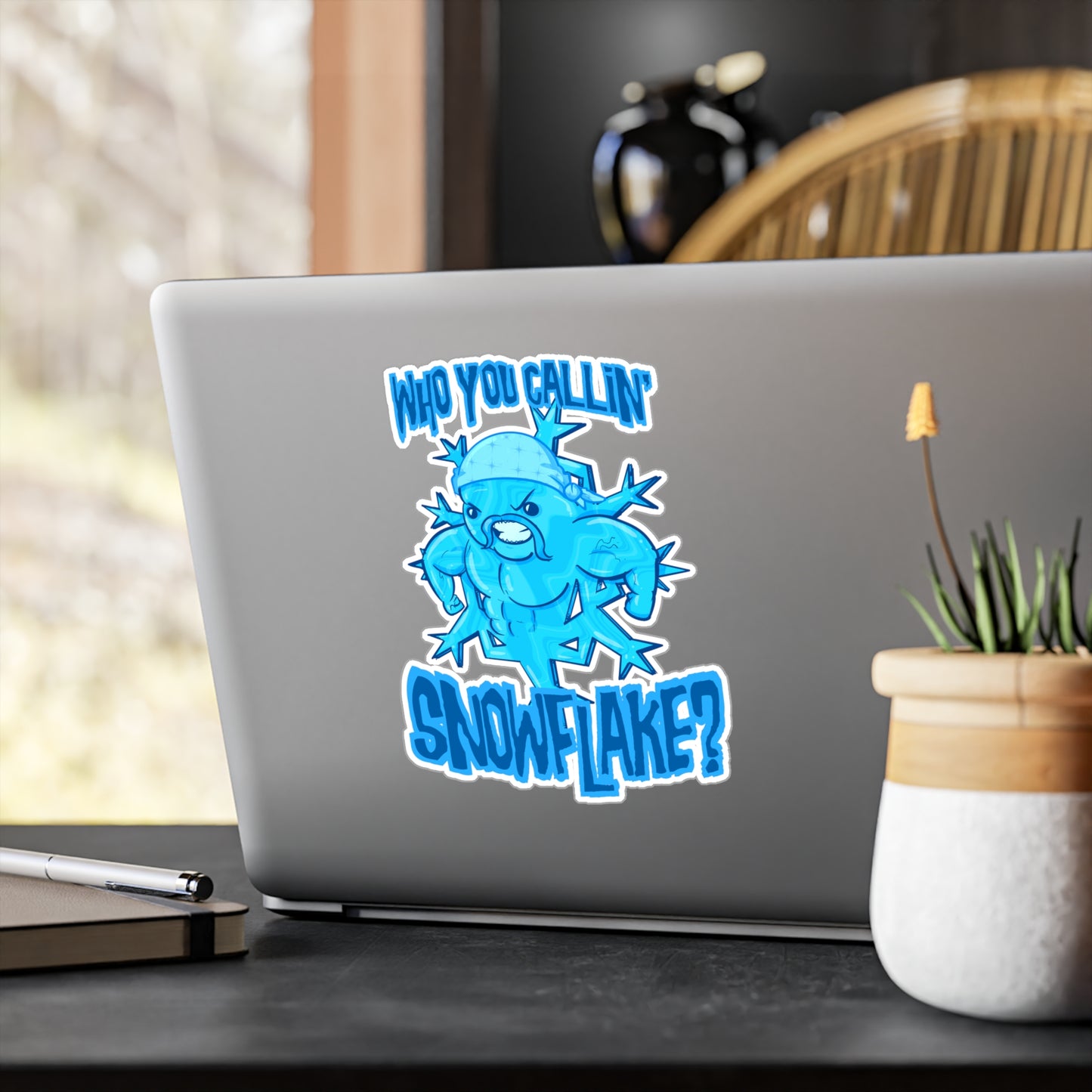 Snowflake Kiss-Cut Vinyl Decal