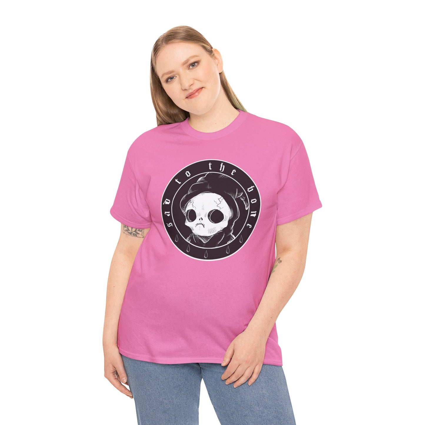 Sad To The Bone Unisex Heavy Cotton Tee