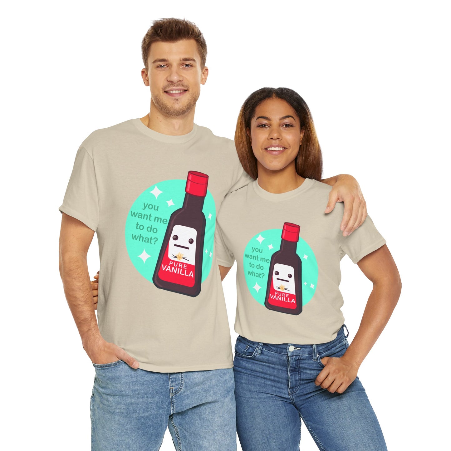 Vanilla Unisex Heavy Cotton Tee