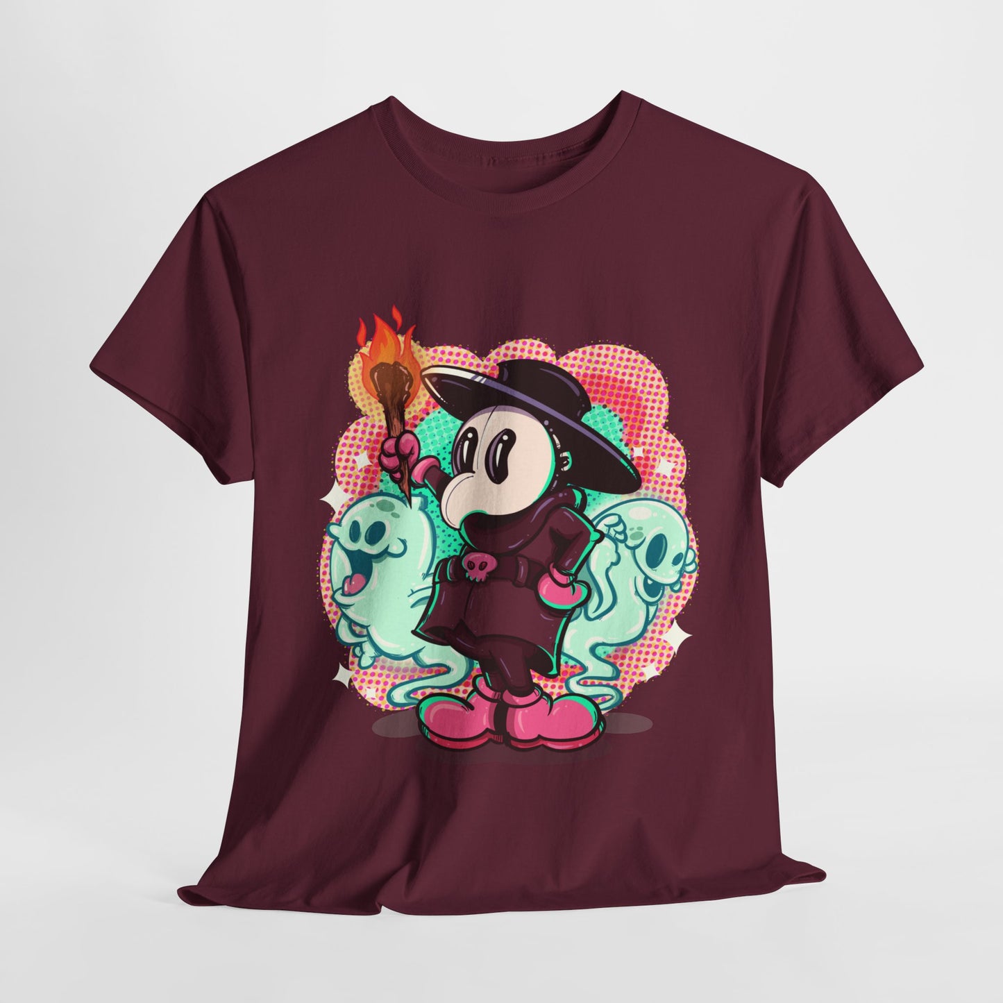 Rubber Hose Plague Doctor Unisex Heavy Cotton Tee