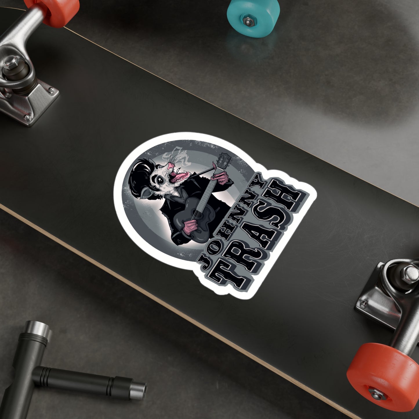 Johnny Trash Kiss-Cut Vinyl Decal