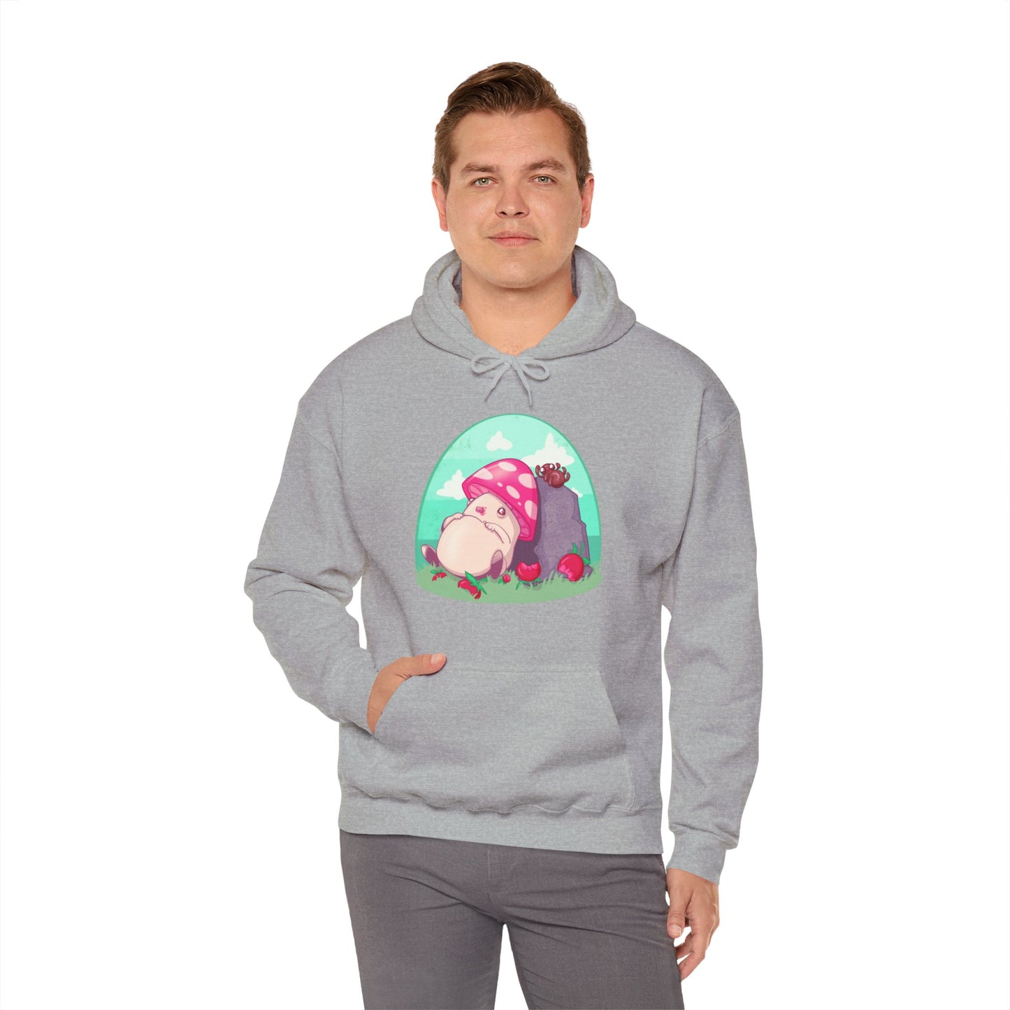 Tummy Ache Unisex Heavy Blend Hooded Sweatshirt