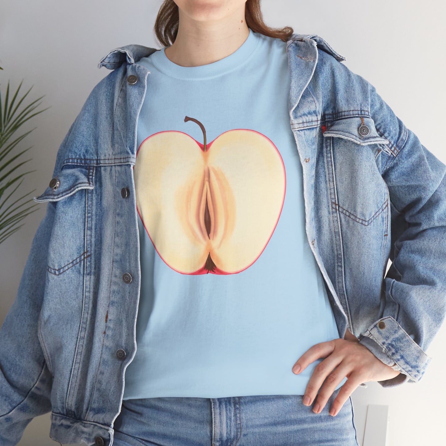 Apple Unisex Heavy Cotton Tee