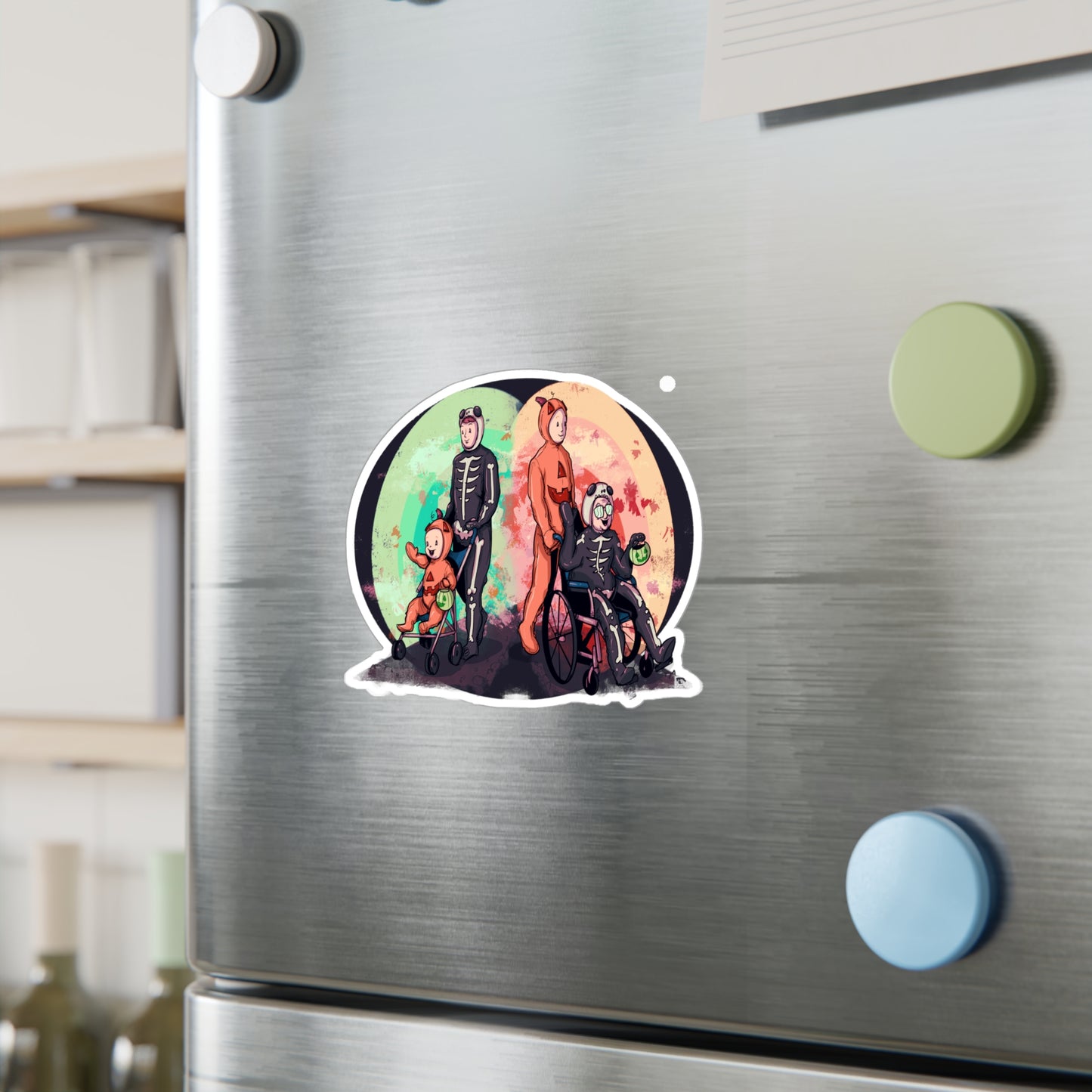 Timeless Halloween Kiss-Cut Vinyl Decal