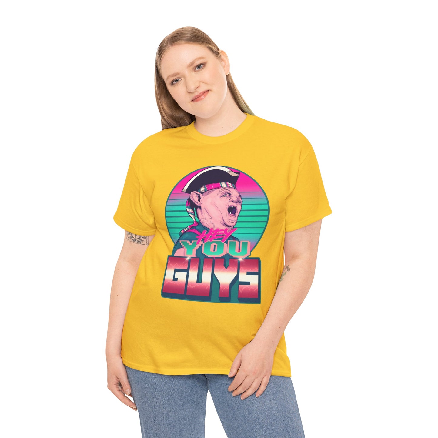 Hey You Guys Unisex Heavy Cotton Tee