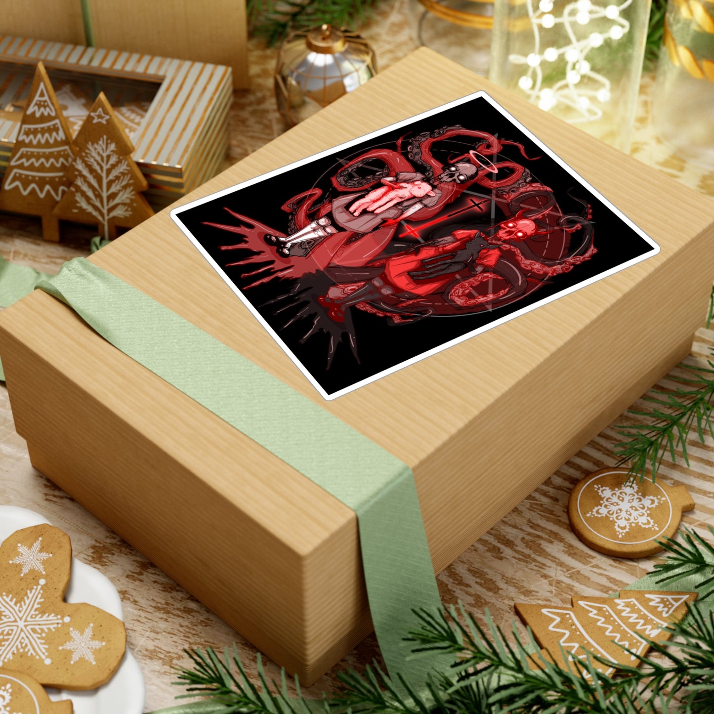 The Twins Kiss-Cut Vinyl Decal