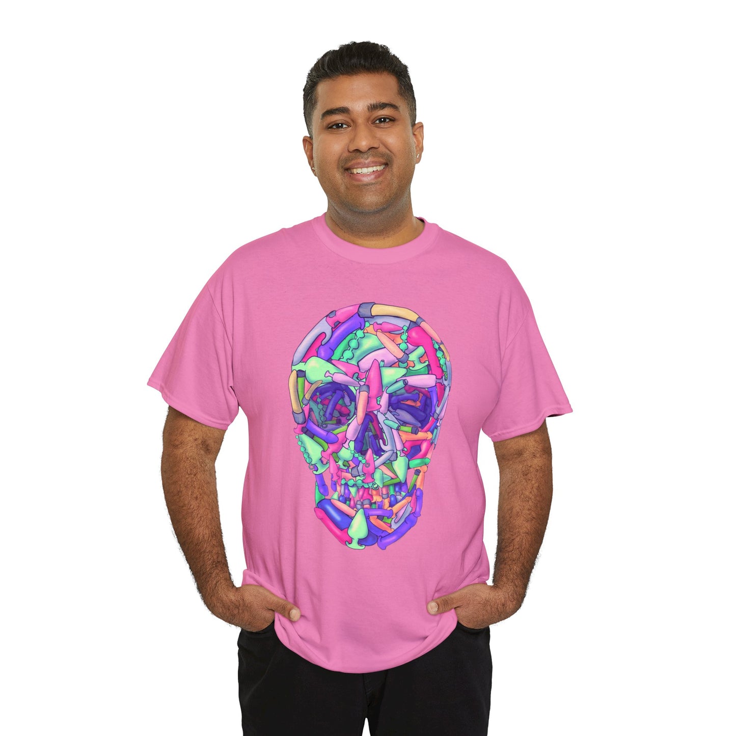 Sex Toy Skull Unisex Heavy Cotton Tee