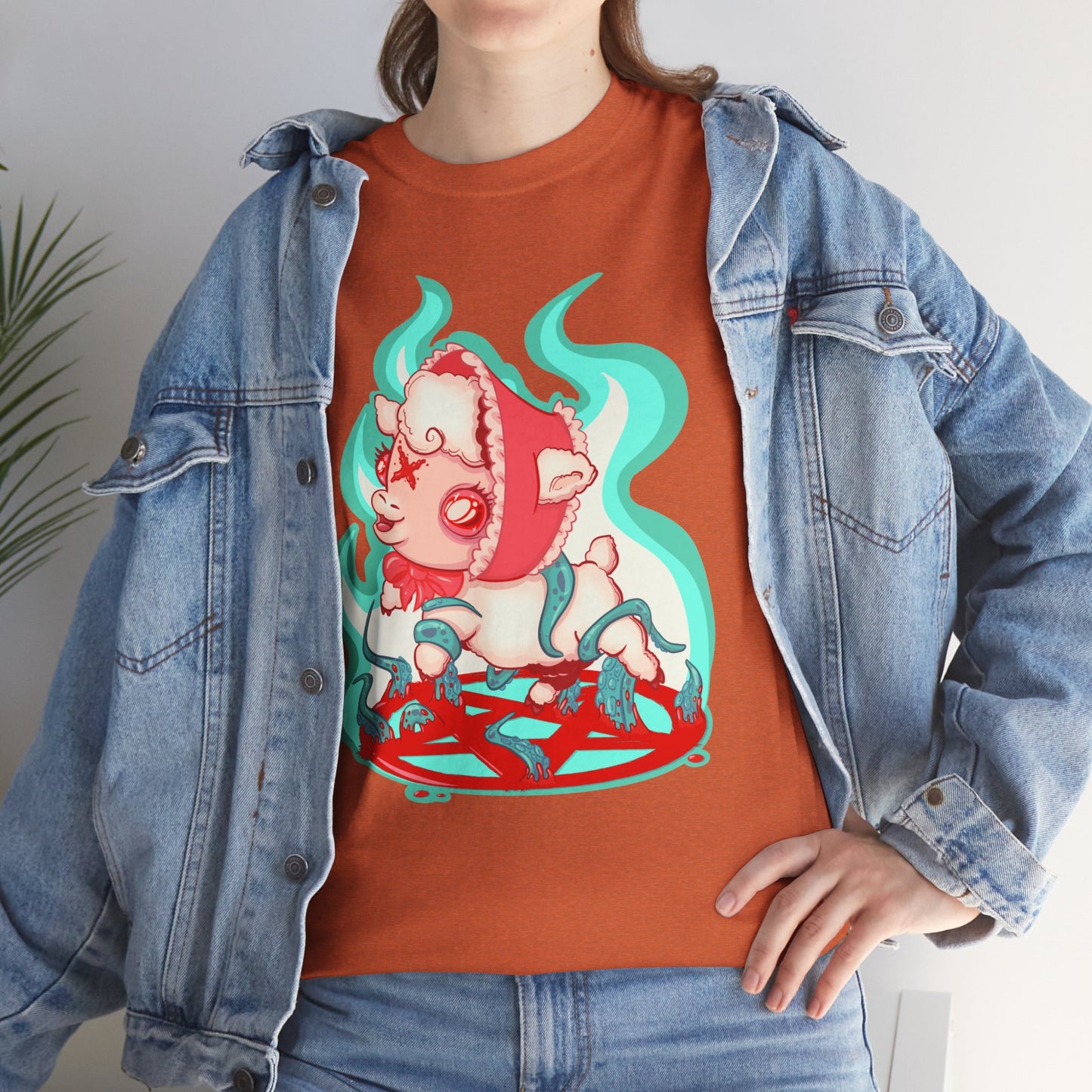 Sacrificial Lamb Unisex Heavy Cotton Tee