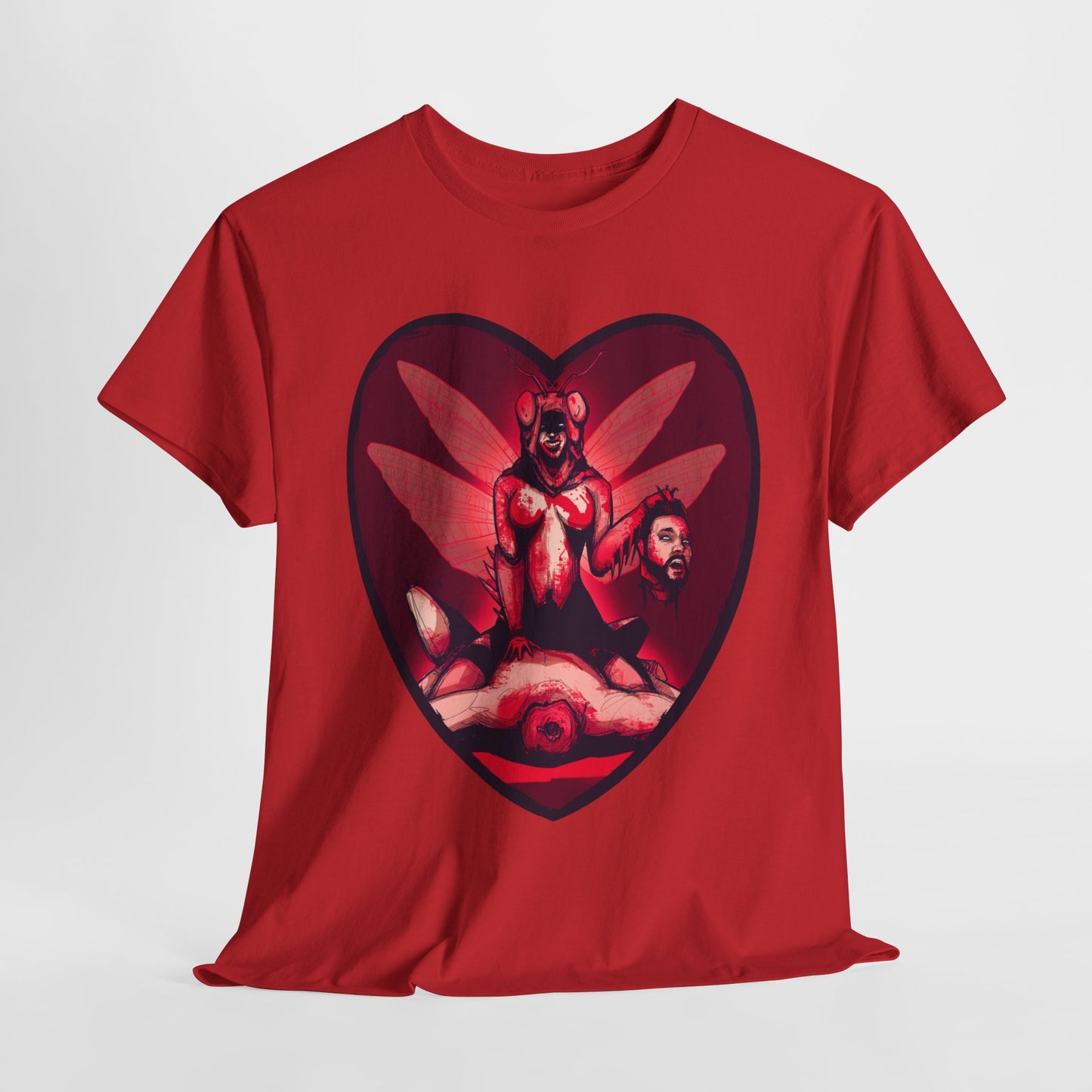 Praying Mantis Unisex Heavy Cotton Tee