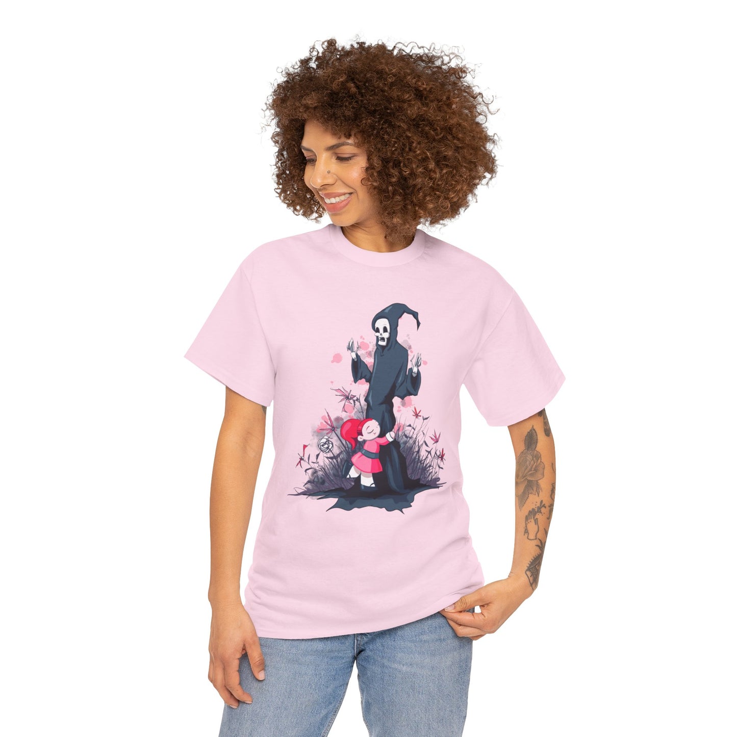 Reaper Hug Unisex Heavy Cotton Tee