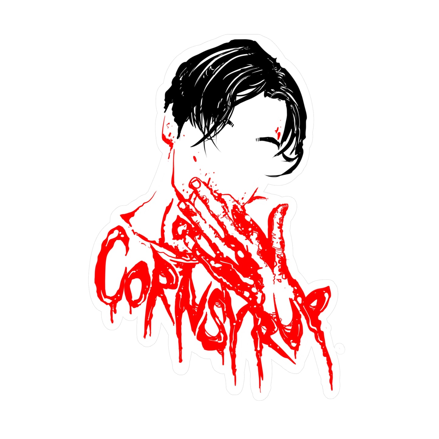 Corn Syrup Kiss-Cut Vinyl Decal