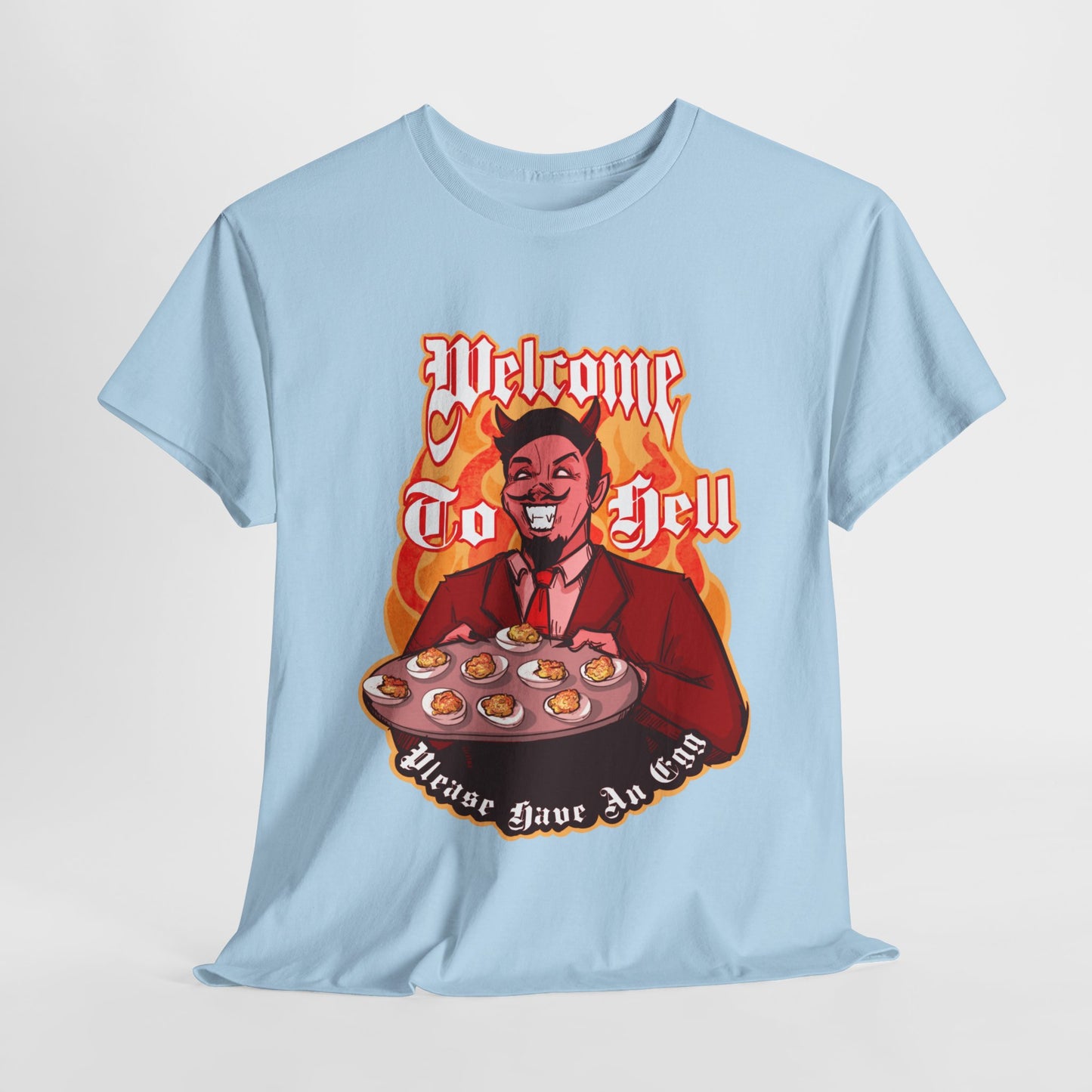 Deviled Eggs Unisex Heavy Cotton Tee