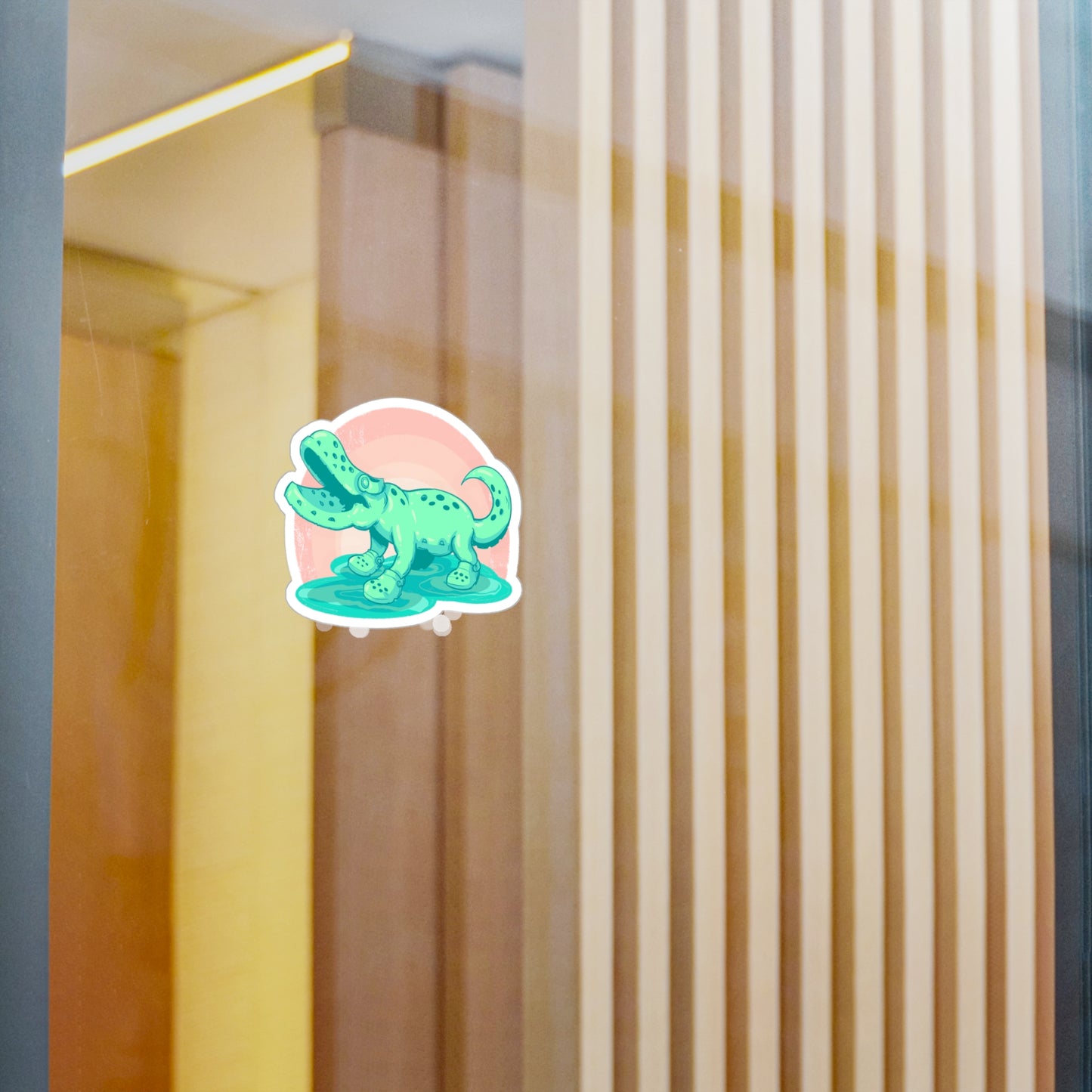 Croc Kiss-Cut Vinyl Decal