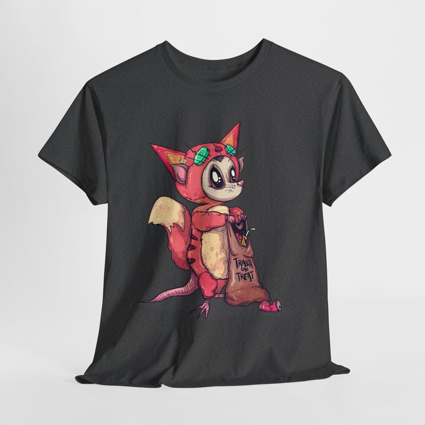 Trash Or Treat Unisex Heavy Cotton Tee