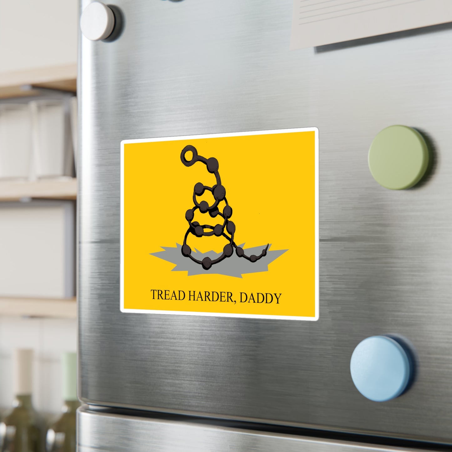 Tread Harder Kiss-Cut Vinyl Decal