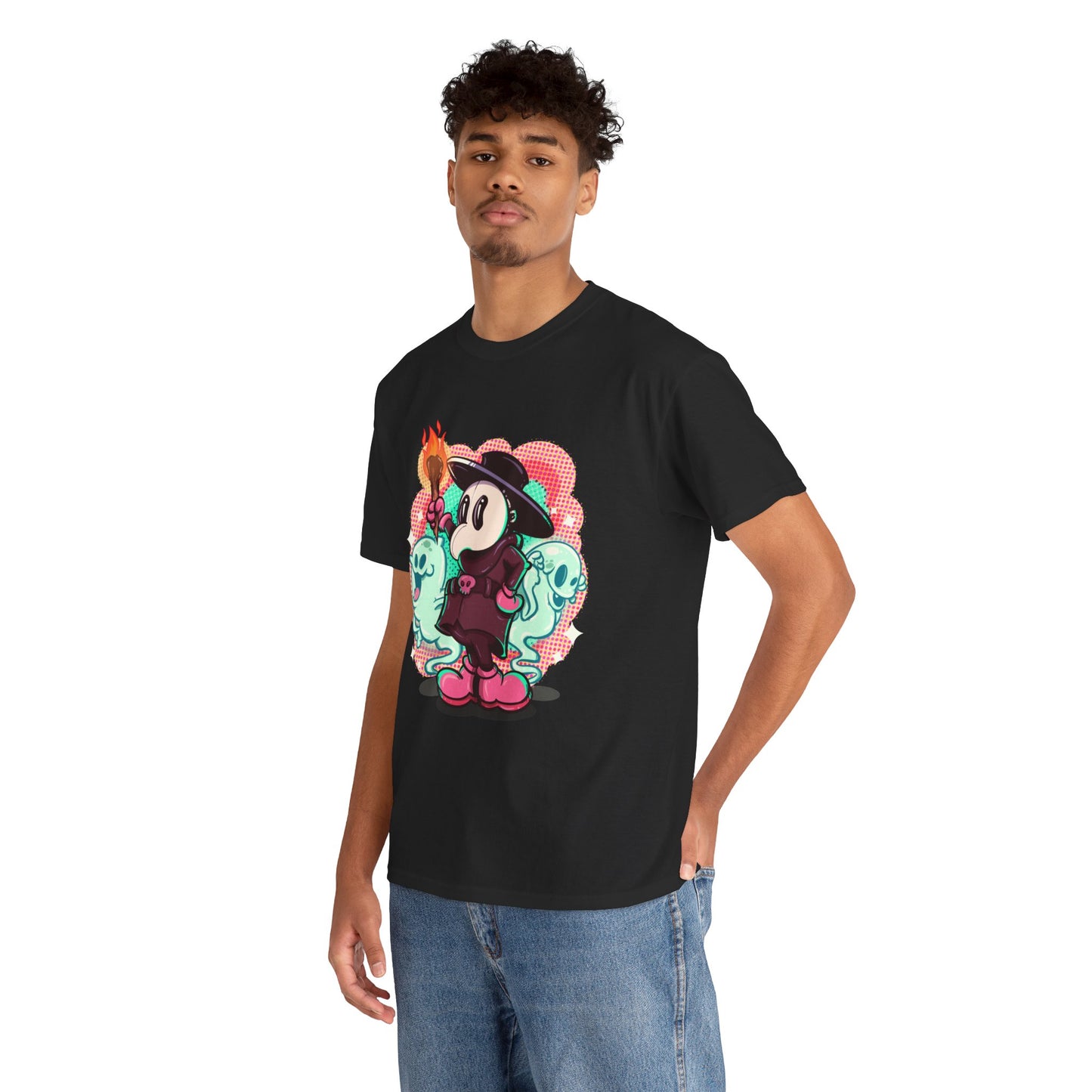 Rubber Hose Plague Doctor Unisex Heavy Cotton Tee