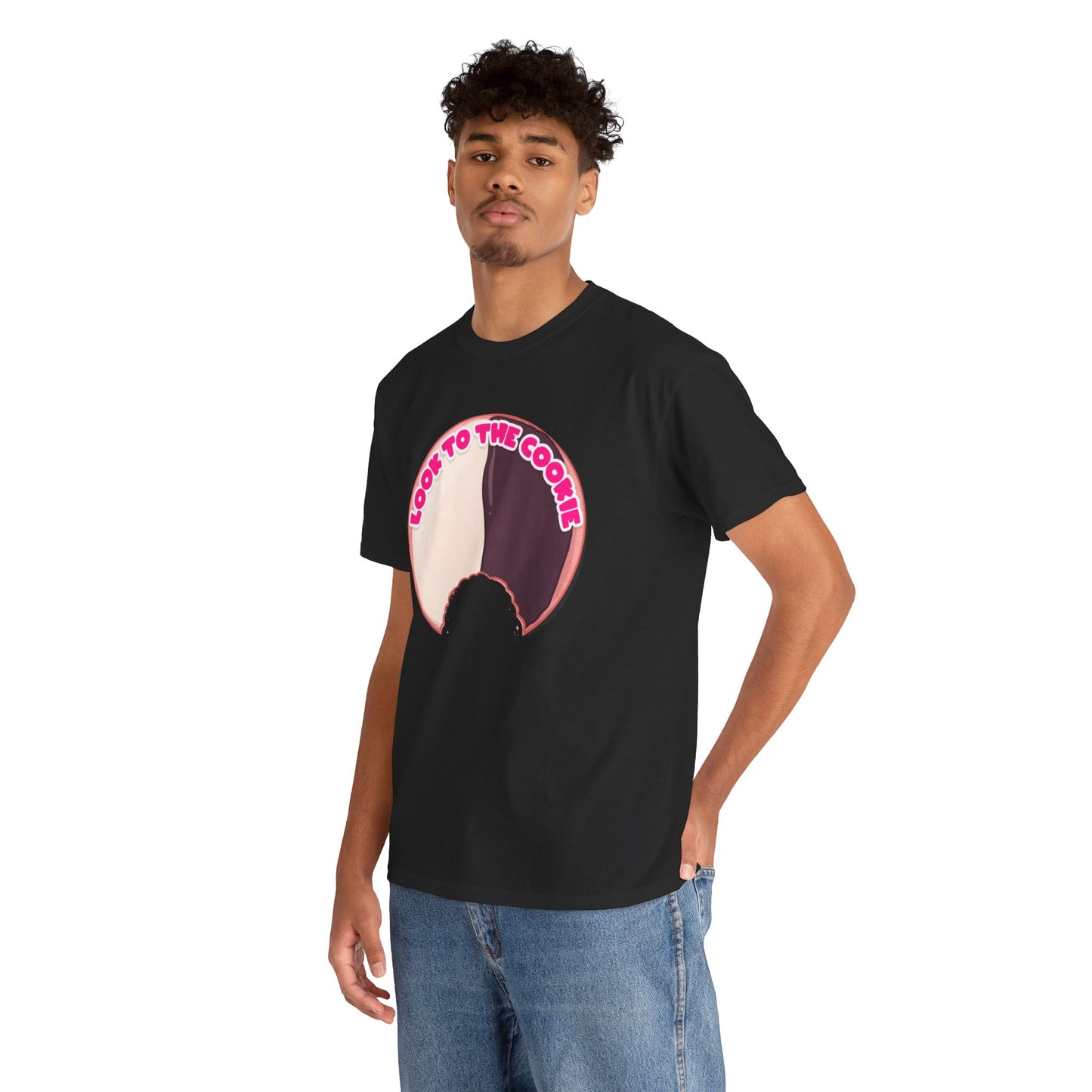 Black & White Cookie Unisex Heavy Cotton Tee