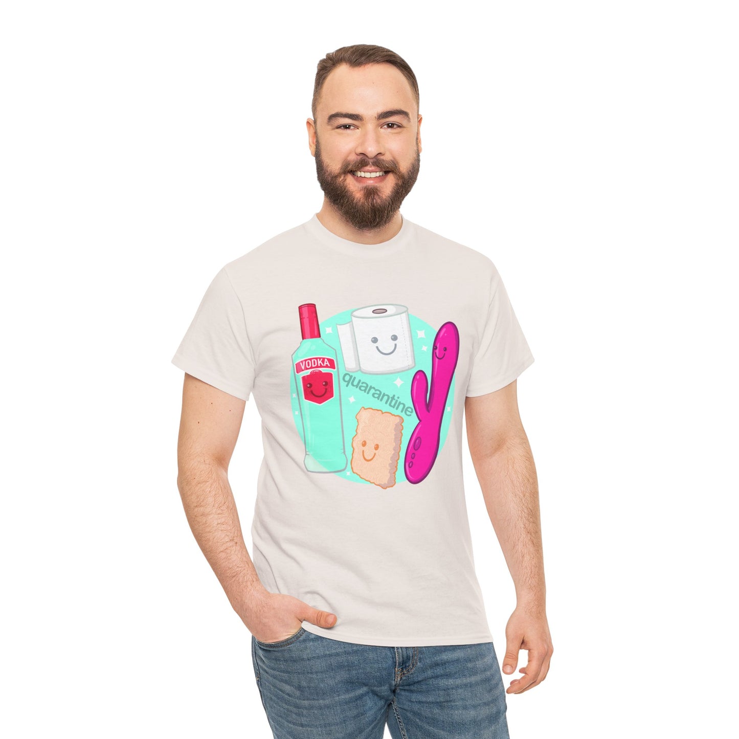Quarantine Unisex Heavy Cotton Tee