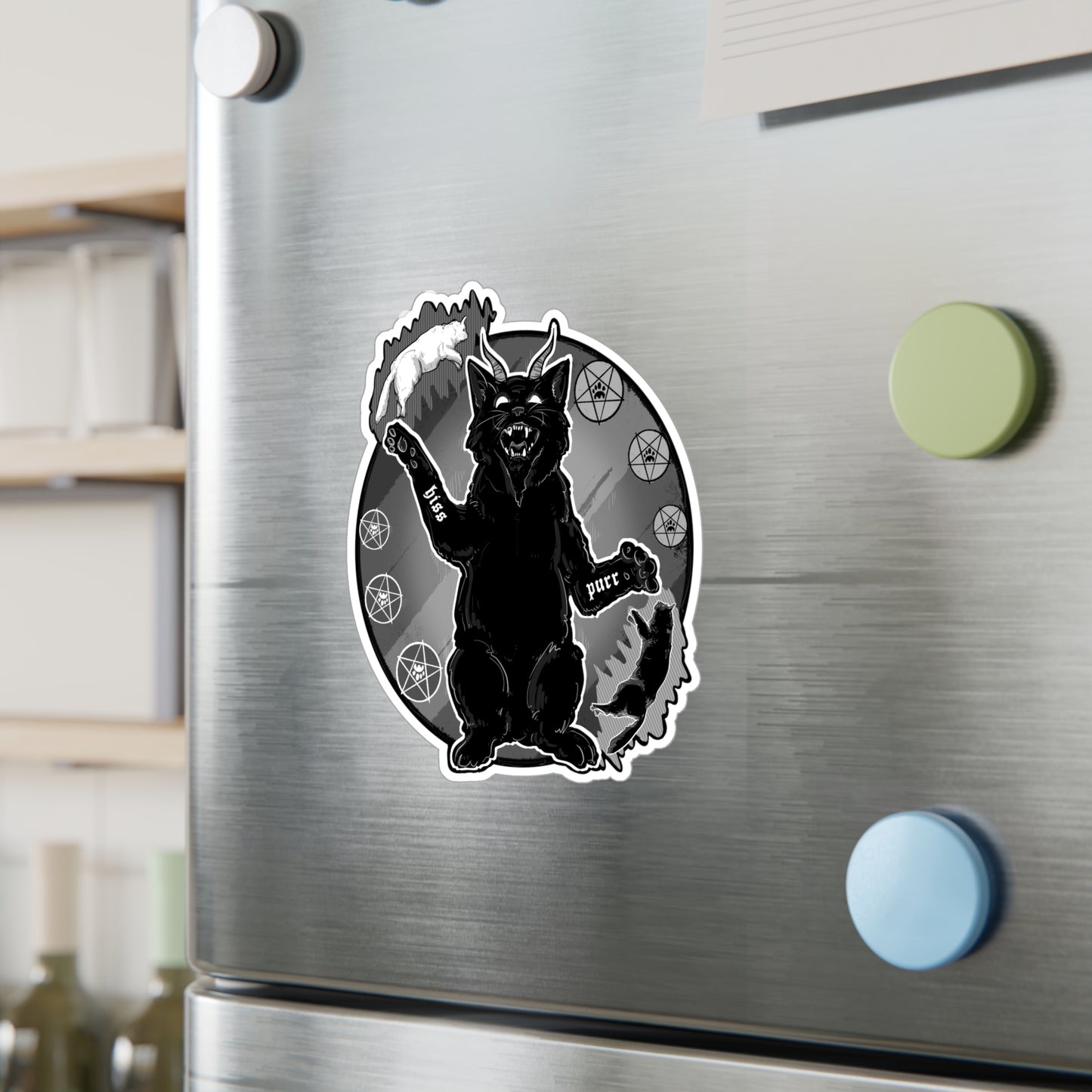 BaphoCat II Kiss-Cut Vinyl Decal