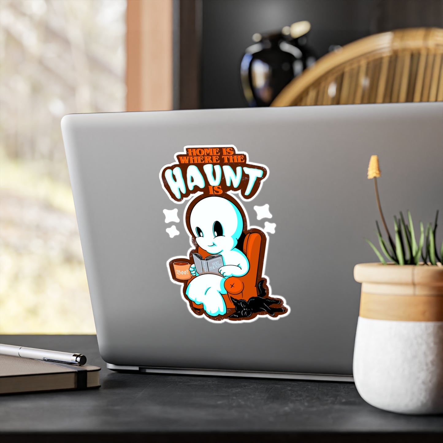 Home Is Where The Haunt Is Kiss-Cut Vinyl Decal