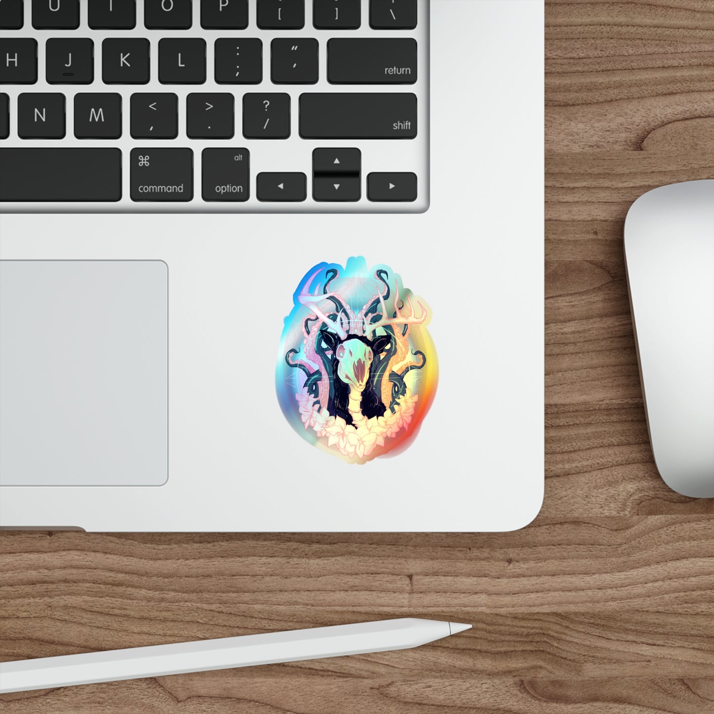 Entropy Holographic Die-cut Stickers