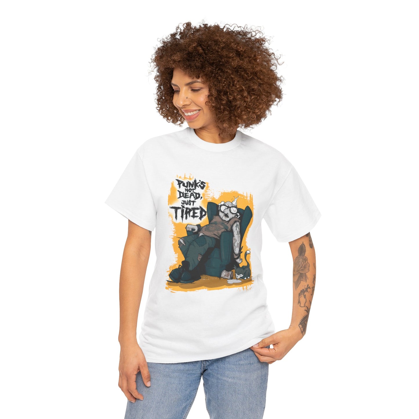Old Punk Unisex Heavy Cotton Tee