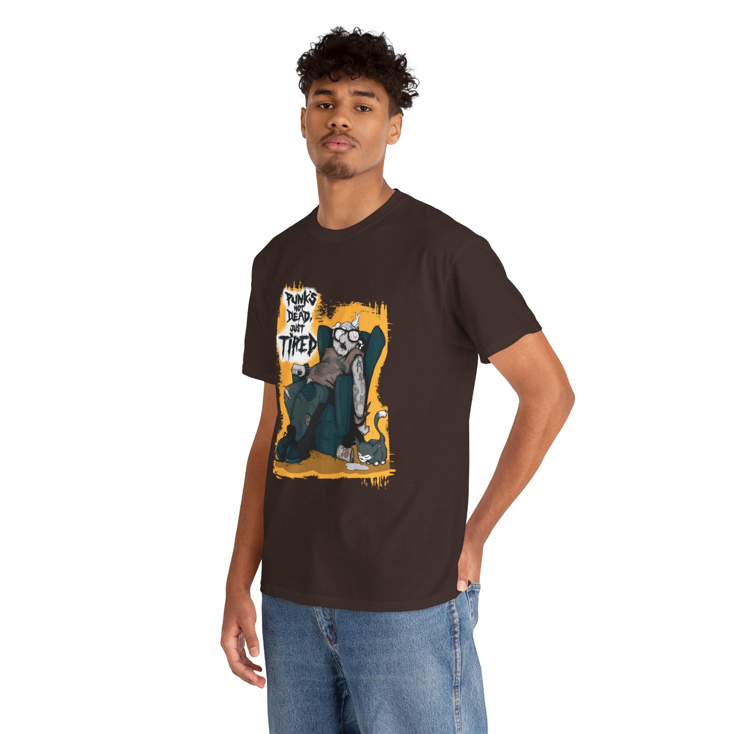 Old Punk Unisex Heavy Cotton Tee