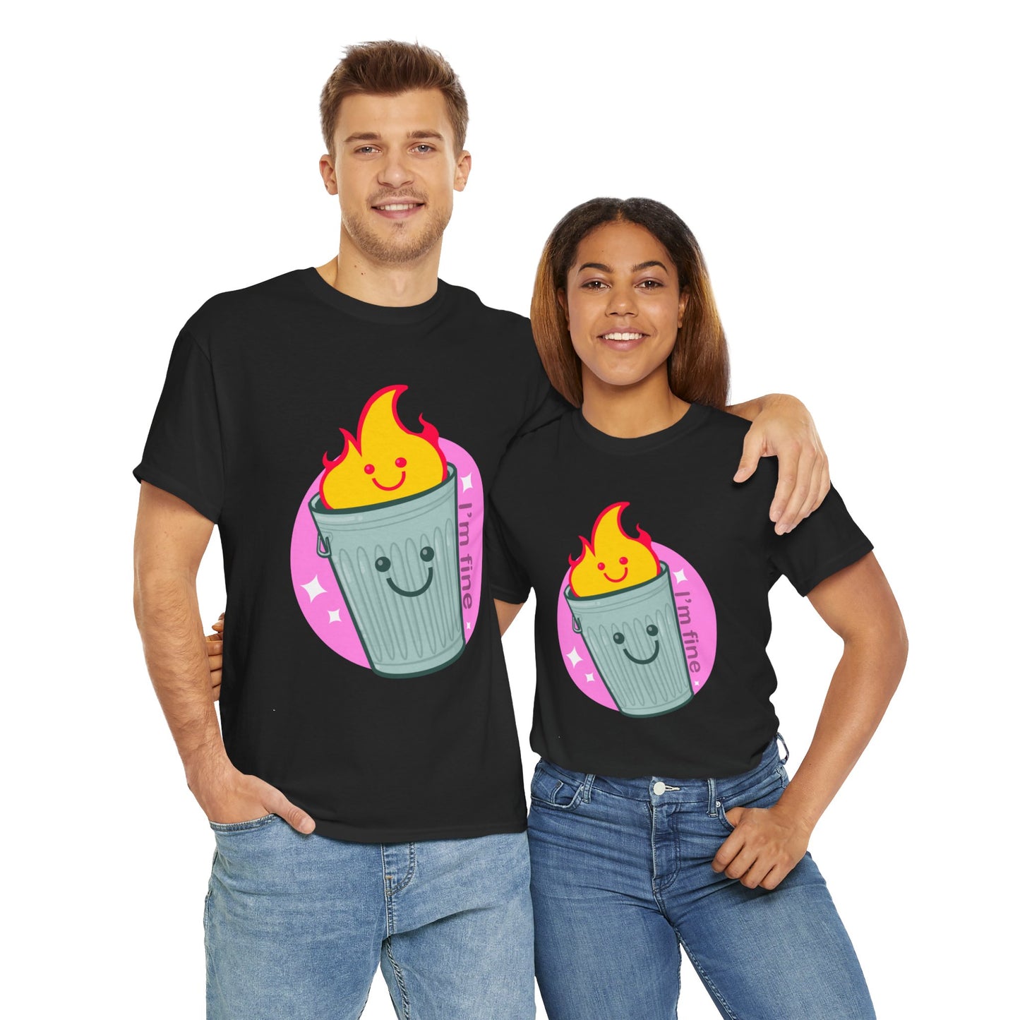 Trash Fire Unisex Heavy Cotton Tee