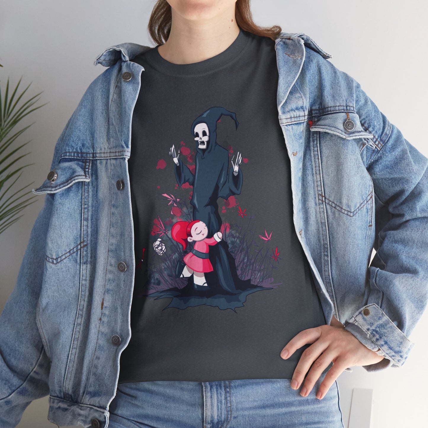 Reaper Hug Unisex Heavy Cotton Tee