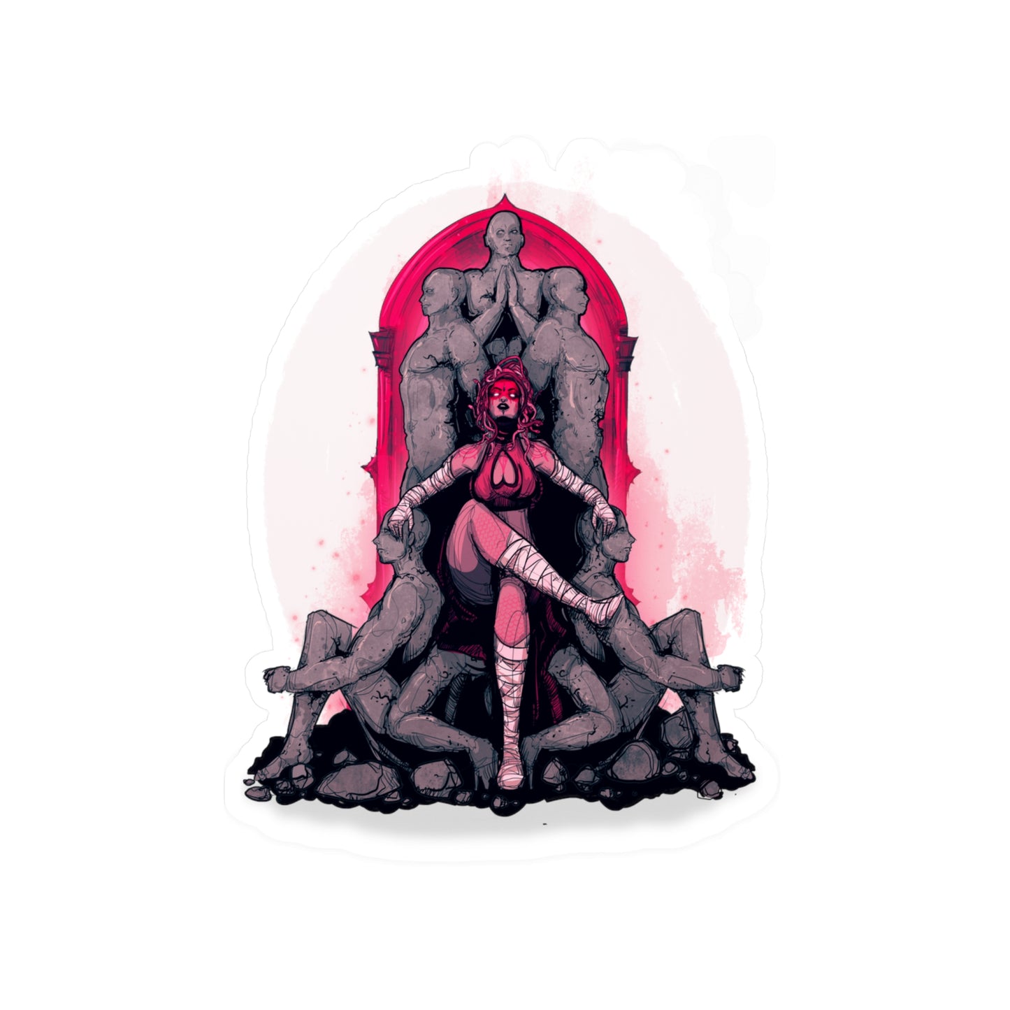 Medusa Kiss-Cut Vinyl Decal