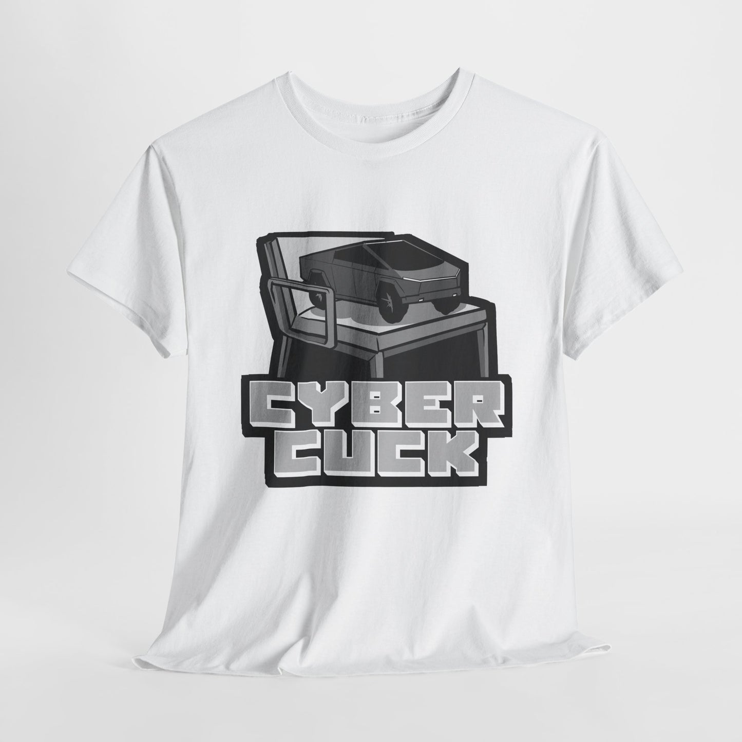 Cyber Cuck Unisex Heavy Cotton Tee