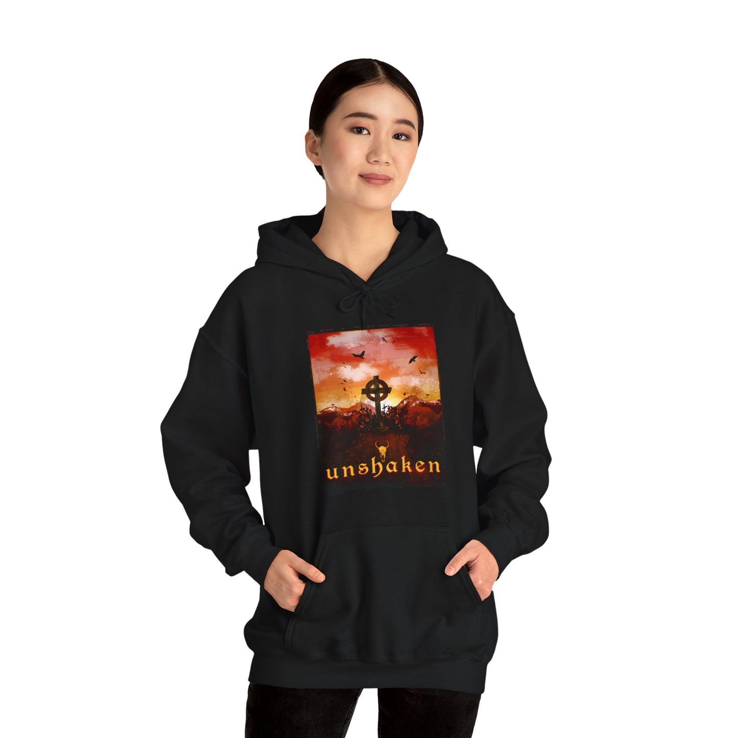 Unshaken Unisex Heavy Blend Hooded Sweatshirt