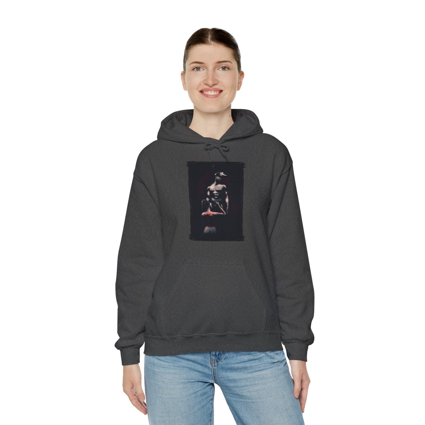 Deer Daddy Series 11: A Light In The Dark Unisex Heavy Blend Hooded Sweatshirt