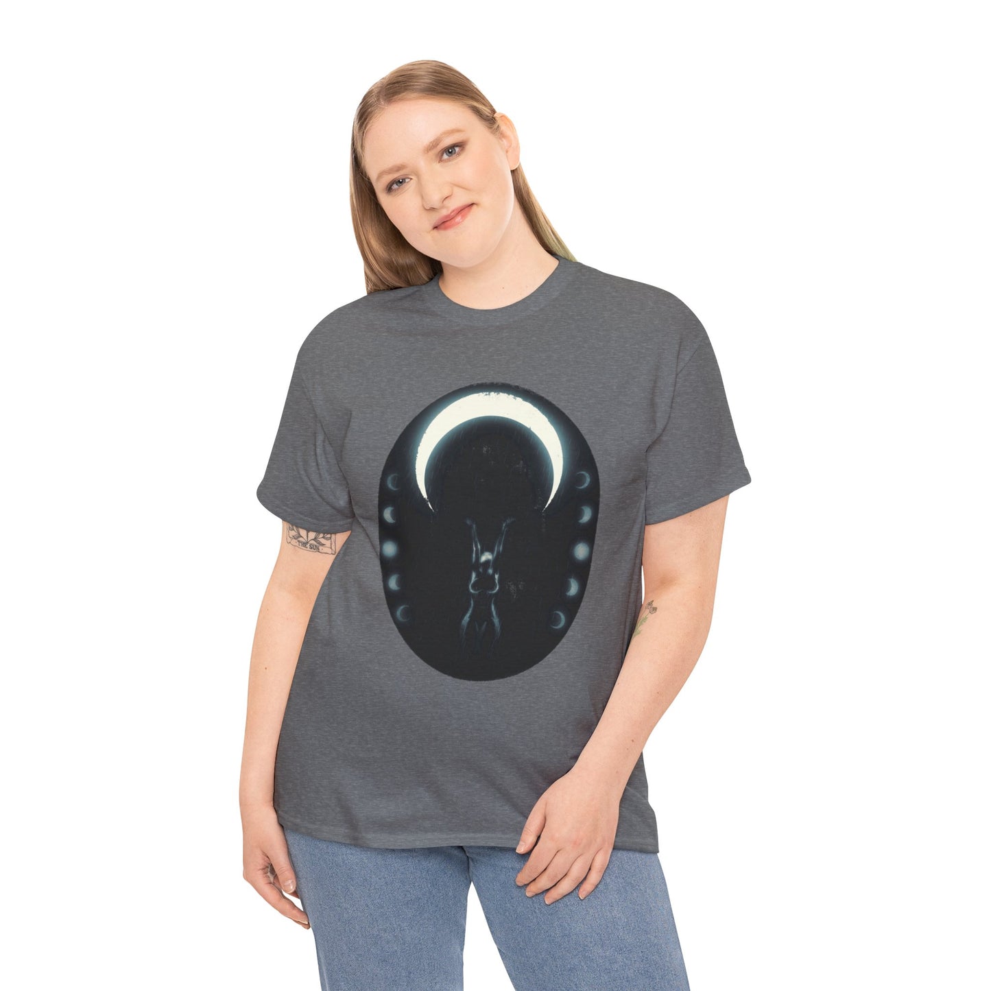 Moon Bath Unisex Heavy Cotton Tee