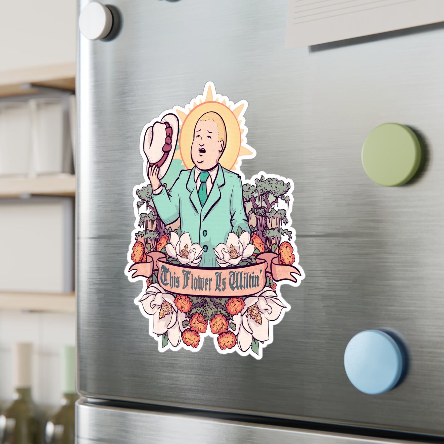 Southern Gentleman Kiss-Cut Vinyl Decal