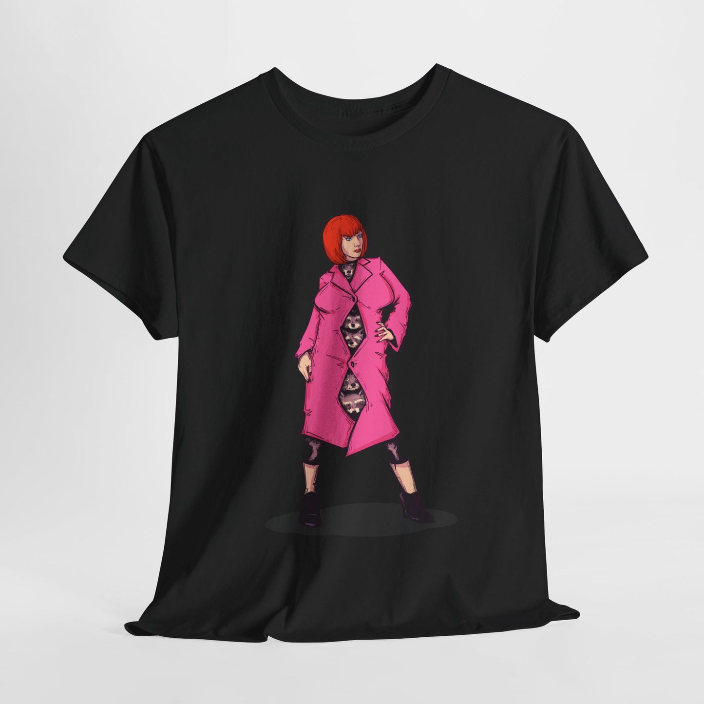 Raccoon Disguise Heavy Cotton Tee