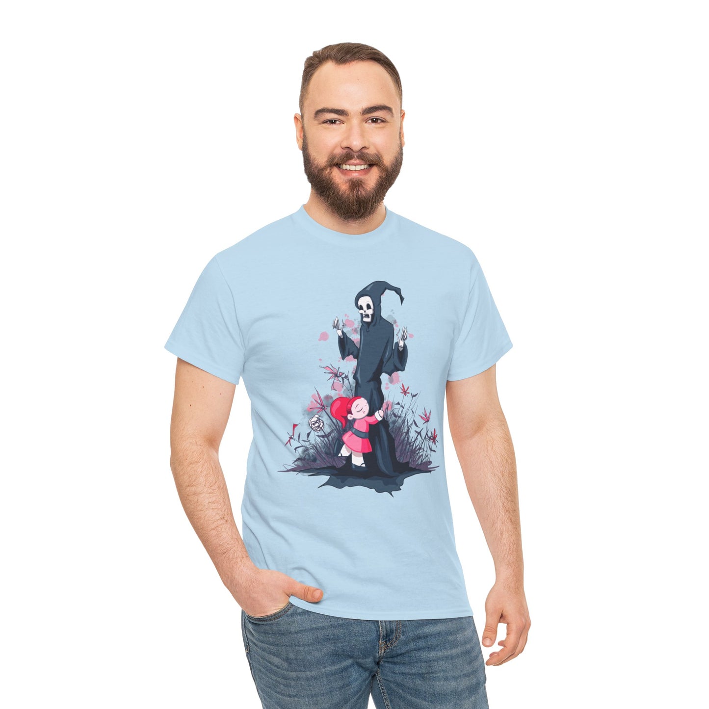 Reaper Hug Unisex Heavy Cotton Tee