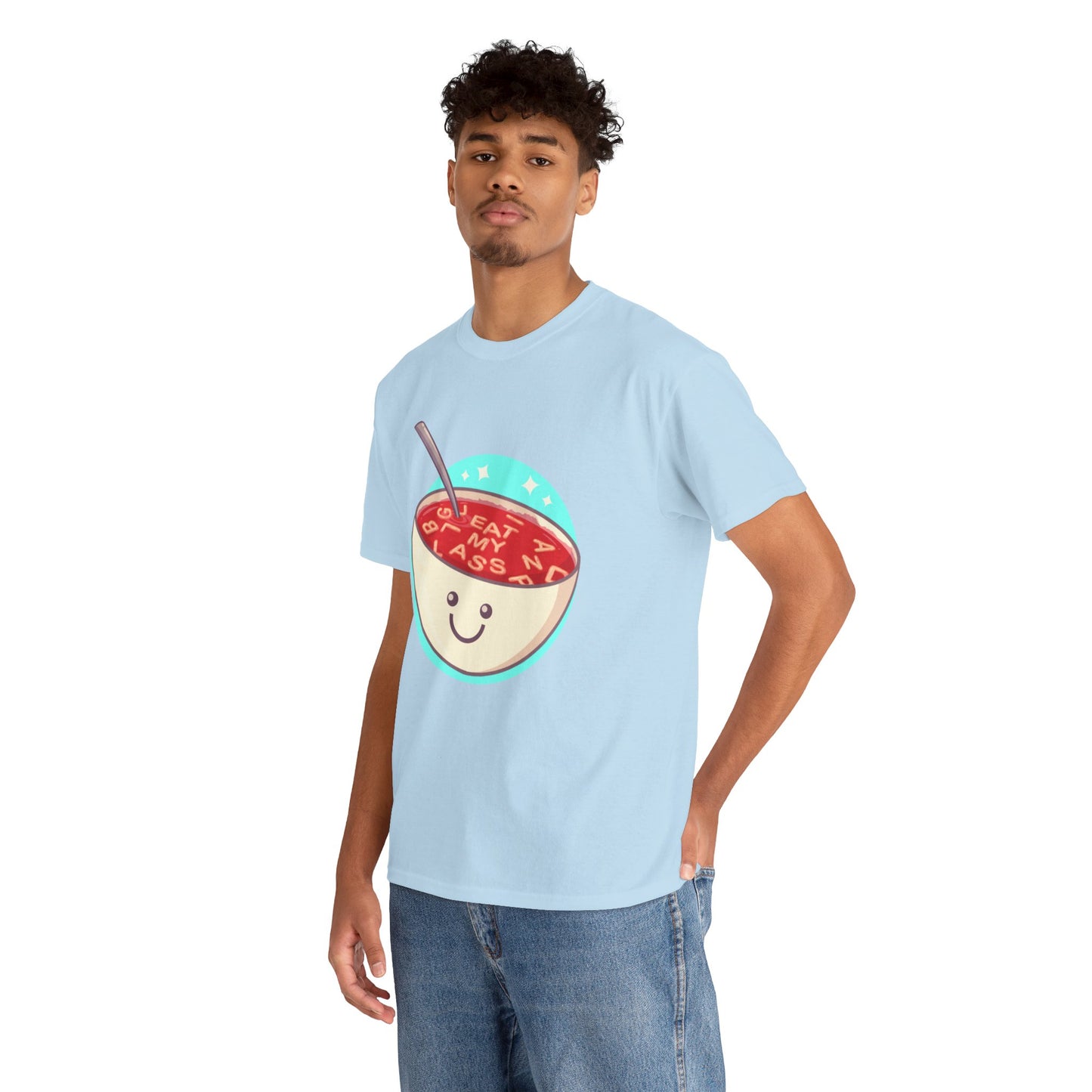 Alphabet Soup Unisex Heavy Cotton Tee