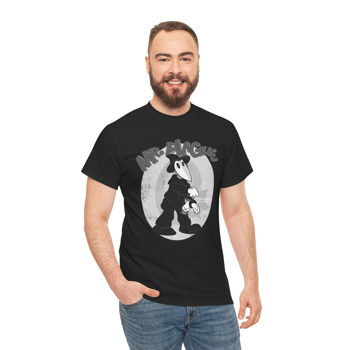 Mr. Plague Unisex Heavy Cotton Tee
