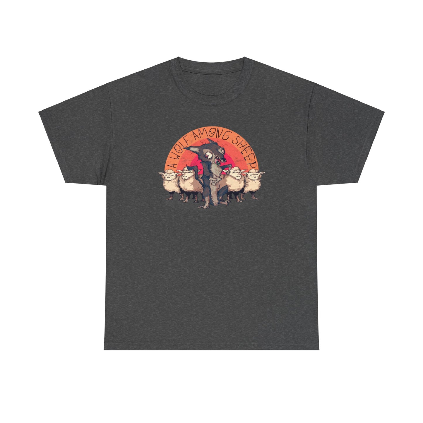 A Wolf Among Sheep Unisex Heavy Cotton Tee