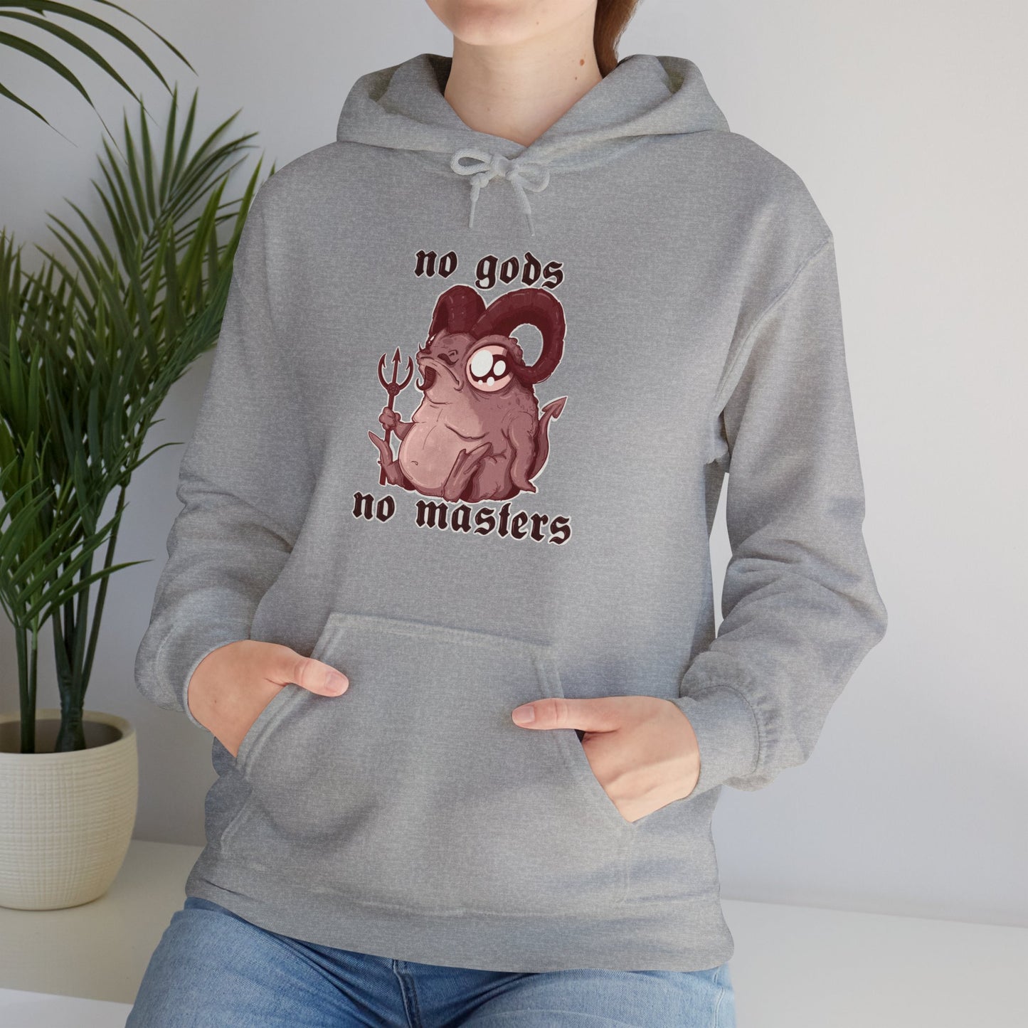 No Gods No Masters Unisex Heavy Blend Hooded Sweatshirt